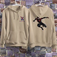 Spider Man Hoodie Casual Clothes Black White Khaki Hoodie Long Sleeve Hooded Pullover Personality Streetwear