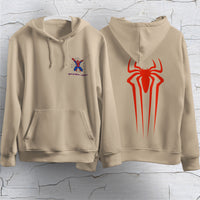 Spider Man Hoodie Casual Clothes Black White Khaki Hoodie Long Sleeve Hooded Pullover Personality Streetwear