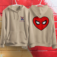 Spider Man Hoodie Casual Clothes Black White Khaki Hoodie Long Sleeve Hooded Pullover Personality Streetwear