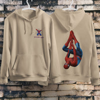 Spider Man Hoodie Casual Clothes Black White Khaki Hoodie Long Sleeve Hooded Pullover Personality Streetwear