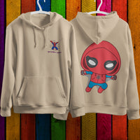 Spider Man Hoodie Casual Clothes Black White Khaki Hoodie Long Sleeve Hooded Pullover Personality Streetwear