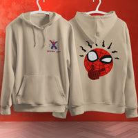 Spider Man Hoodie Casual Clothes Black White Khaki Hoodie Long Sleeve Hooded Pullover Personality Streetwear