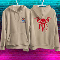 Spider Man Hoodie Casual Clothes Black White Khaki Hoodie Long Sleeve Hooded Pullover Personality Streetwear