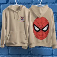 Spider Man Hoodie Casual Clothes Black White Khaki Hoodie Long Sleeve Hooded Pullover Personality Streetwear