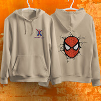 Spider Man Hoodie Casual Clothes Black White Khaki Hoodie Long Sleeve Hooded Pullover Personality Streetwear