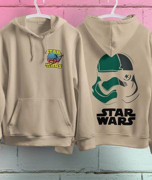 Star Wars Hoodie Vintage White Khaki Hoodie For Mens Womens Hooded Pullover Personality Streetwear