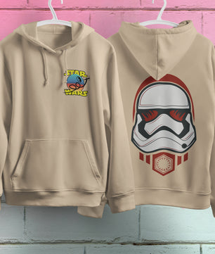 Star Wars Hoodie Vintage White Khaki Hoodie For Mens Womens Hooded Pullover Personality Streetwear