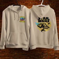 Star Wars Hoodie Vintage White Khaki Hoodie For Mens Womens Hooded Pullover Personality Streetwear