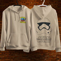 Star Wars Hoodie Vintage White Khaki Hoodie For Mens Womens Hooded Pullover Personality Streetwear