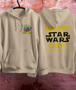 Star Wars Hoodie Vintage White Khaki Hoodie For Mens Womens Hooded Pullover Personality Streetwear