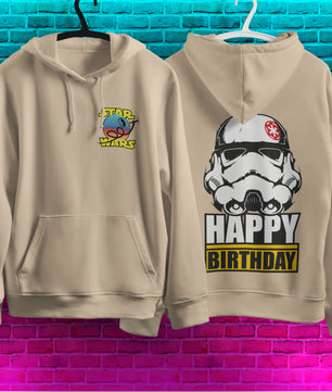 Star Wars Hoodie Vintage White Khaki Hoodie For Mens Womens Hooded Pullover Personality Streetwear