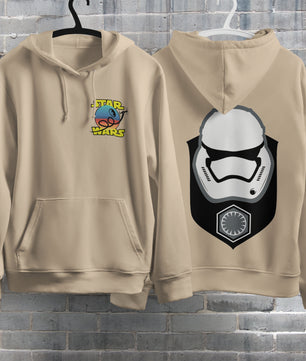 Star Wars Hoodie Vintage White Khaki Hoodie For Mens Womens Hooded Pullover Personality Streetwear