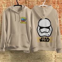 Star Wars Hoodie Vintage White Khaki Hoodie For Mens Womens Hooded Pullover Personality Streetwear