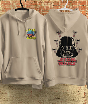 Star Wars Hoodie Vintage White Khaki Hoodie For Mens Womens Hooded Pullover Personality Streetwear