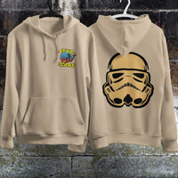 Star Wars Hoodie Vintage White Khaki Hoodie For Mens Womens Hooded Pullover Personality Streetwear