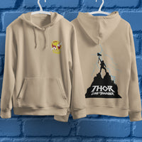 Thor Hoodie Casual Clothes Black White Khaki Hoodie Long Sleeve Hooded Pullover Personality Streetwear