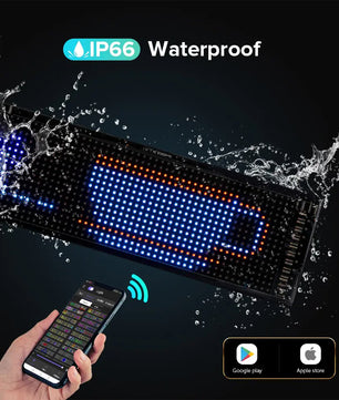 LED Matrix Pixel Panel Bluetooth - Lusy Store LLC 