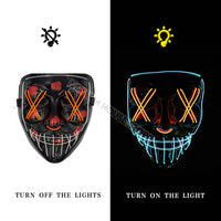 Halloween Led Mask - Lusy Store LLC 