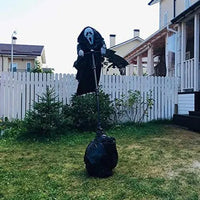 Halloween Ghost Face Scarecrow - Lusy Store LLC 