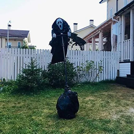 Halloween Ghost Face Scarecrow - Lusy Store LLC 