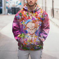 Dragon Ball Z Hoodie Colorful Gohan Coat Unique Personality Many Sizes For Men Boy Kid Clothes DBP-5F