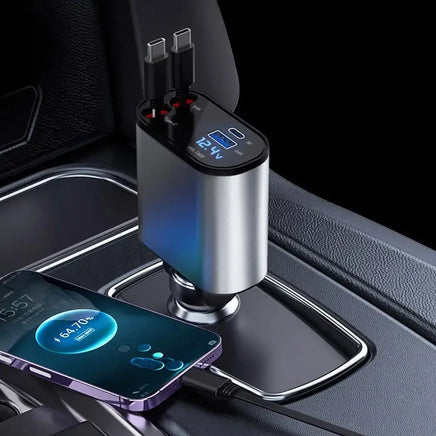 Retractable Car Charger - Lusy Store LLC 