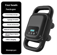 Four-head Massage Gun - Lusy Store LLC 