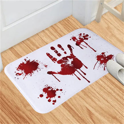 Halloween Bloody Door Mat - Lusy Store LLC 