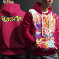 Dragon Ball Z Hoodie Goku Coat Unique Personality Many Sizes For Men Boy Kid Clothes DBP-14