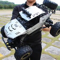 RC Car With Led Lights 2.4G Radio Remote Control Cars Buggy Off-Road Control Trucks Boys Toys for Children