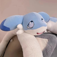 Palworld Plush Chillet Stuffed Pillow Bolster Toy Game Kawaii Grizzbolt Anime Peripheral Cloth Doll Stuffed Decor Modle