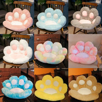 Paw Pillow Animal Seat Cushion Stuffed Plush Sofa Indoor Floor Home Chair Decor Winter Children Girls Gift