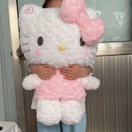 Big Size Hello Kitty Plush Toy Stuffed Anime Cat Doll Xmas Gifts