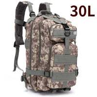 30L/50L 1000D Nylon Waterproof Trekking and Fishing Backpack