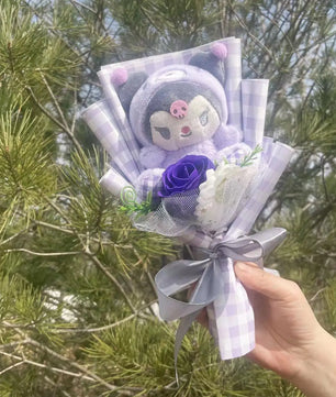 My Melody Kuromi Cinnamoroll Bouquet Plush Doll Toy Gift Box Valentine's Day Christmas Graduation Gifts