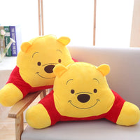 Cute Winnie The Pooh Pillow Car Lumbar Seat Waist Support Creative Bedside Backrest Ornament