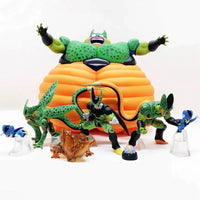 7pcs/set Dragon Ball Z Cell Figure Perfect Cell PVC Action Figures Collection Model Toys Gifts