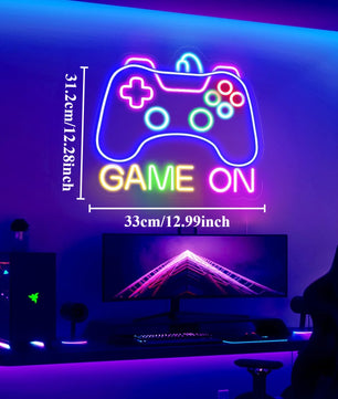 Gamer Neon Sign LED Sign for Gamer Wall Decor Bedroom Gamer Gifts for Boys