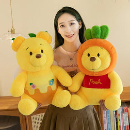 Baby Winnie Pooh Cartoon Plush Toy Honey Winnie Pooh Children Cute Plush Doll Room Decoration Gift