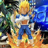 Dragon Ball Gk Model Anime Figure Super Saiyan Vegeta 14.2inch Majin Vegeta Large Statue Room Decor Ornament Gift Toys