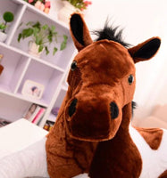 Simulation Animal Horse Plush Toy Prone Horse Doll For Birthday Boys Gift Gift