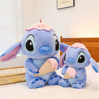 Ice Cream Stitch Plush Toy Doll Pillow Cute Stuffed Valentine Day Gift