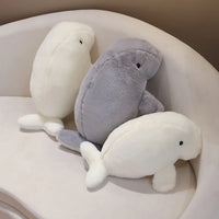 Manatee Stuffed Animal – Soft & Lifelike Plush Toy – 16in/20in (40cm/50cm) – Lusy Store