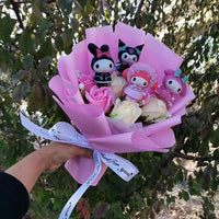 Party Anime Sitting Bear Minnie Mickey Cartoon Hand Office BouquetKids Birthday Valentine's Day Halloween Hallowmas Gift