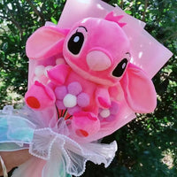 Lilo and Stitch Bouquet Stuffed Plush Doll  Valentine's Day Christmas Birthday Wedding Party Gifts