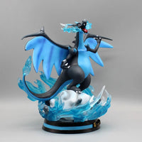 Pokemon Evolution Eevee Anime Figures Charizard Raichu Mewtwo Dragonite Venusaur Gengar Illuminous Figurine PVC Statue Model Toy