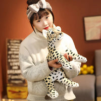 Simulation Lion Tiger Leopard Plush Toys Cute Stuffed Soft Decor Gift