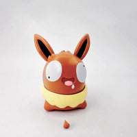 Pokemon Fool Stupid Pikachu Bulbasaur Charmander Squirtle Cute Figure Collection Model Toys