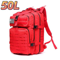 30L/50L 1000D Nylon Waterproof Trekking and Fishing Backpack