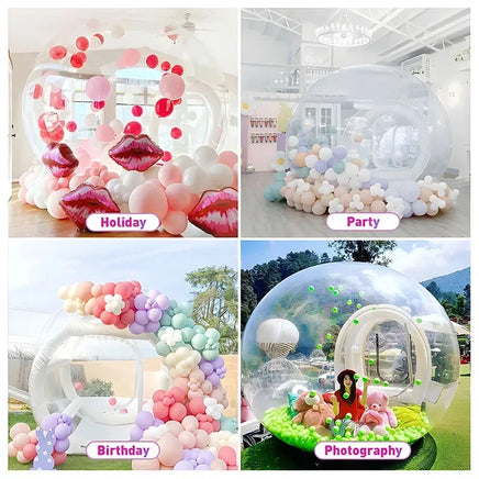 2.5M/3M/3.5M Inflatable Castle Bubble House With Blower Clear Dome Tent